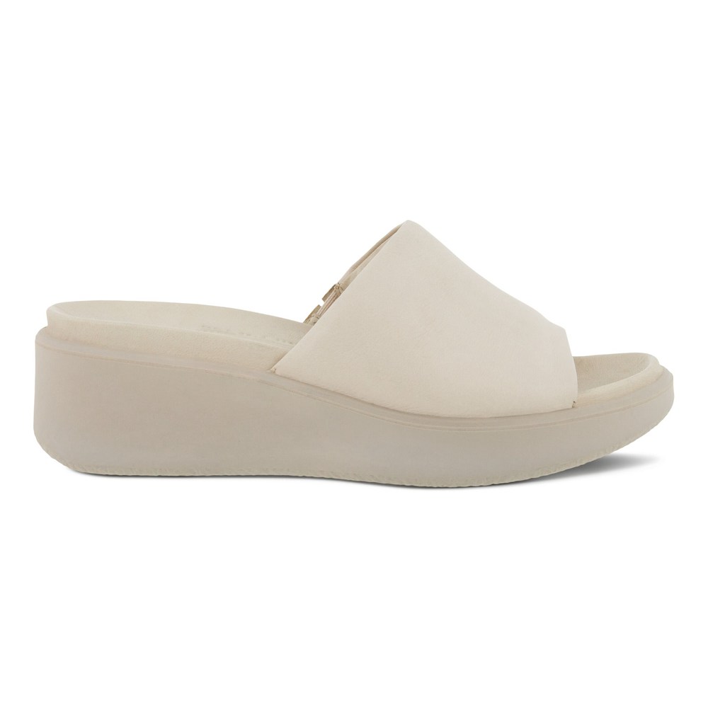 Sandalias Mujer - ECCO Flowt Lx Wedge - Beige - GIK835217